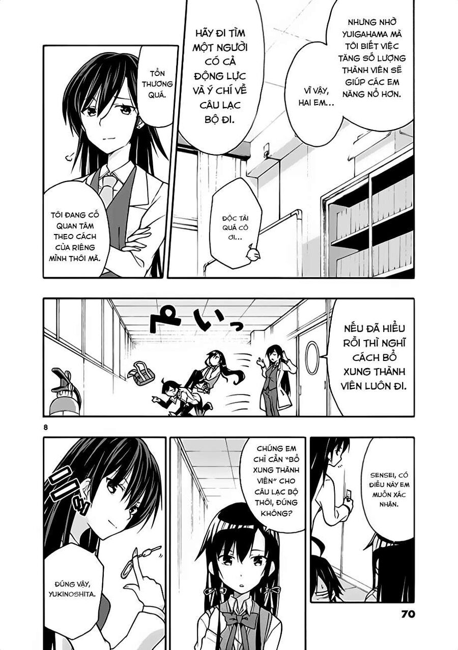 Chuyện Tình Thanh Xuân Bi Hài Của Tôi Quả Nhiên Là Sai Lầm @Comic Chapter 14 - Trang 9