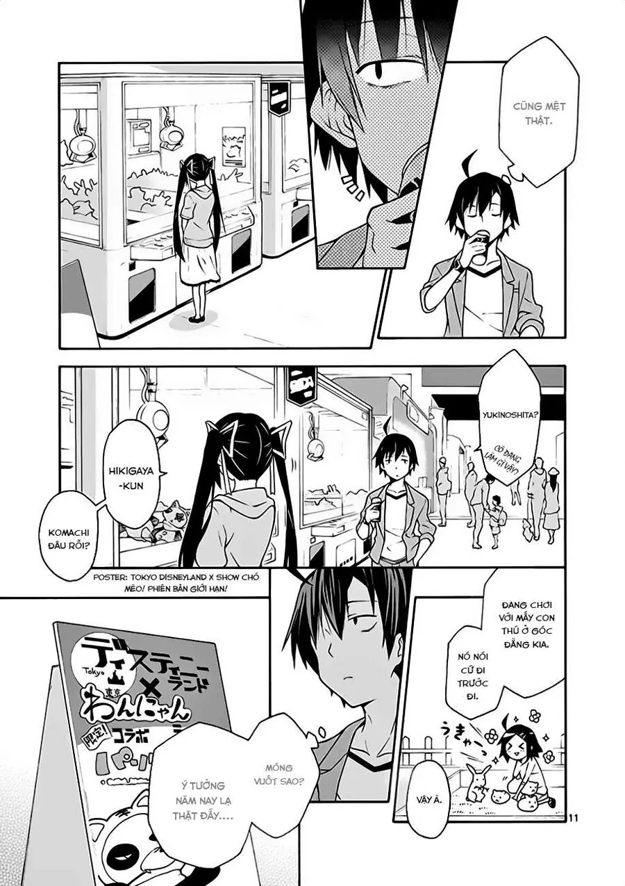Chuyện Tình Thanh Xuân Bi Hài Của Tôi Quả Nhiên Là Sai Lầm @Comic Chapter 15 - Trang 12