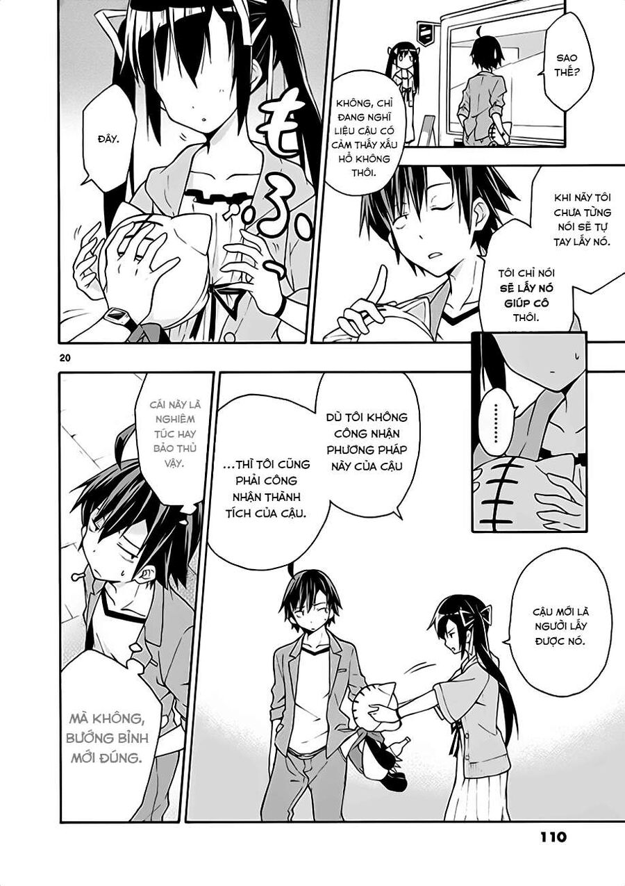 Chuyện Tình Thanh Xuân Bi Hài Của Tôi Quả Nhiên Là Sai Lầm @Comic Chapter 15 - Trang 20