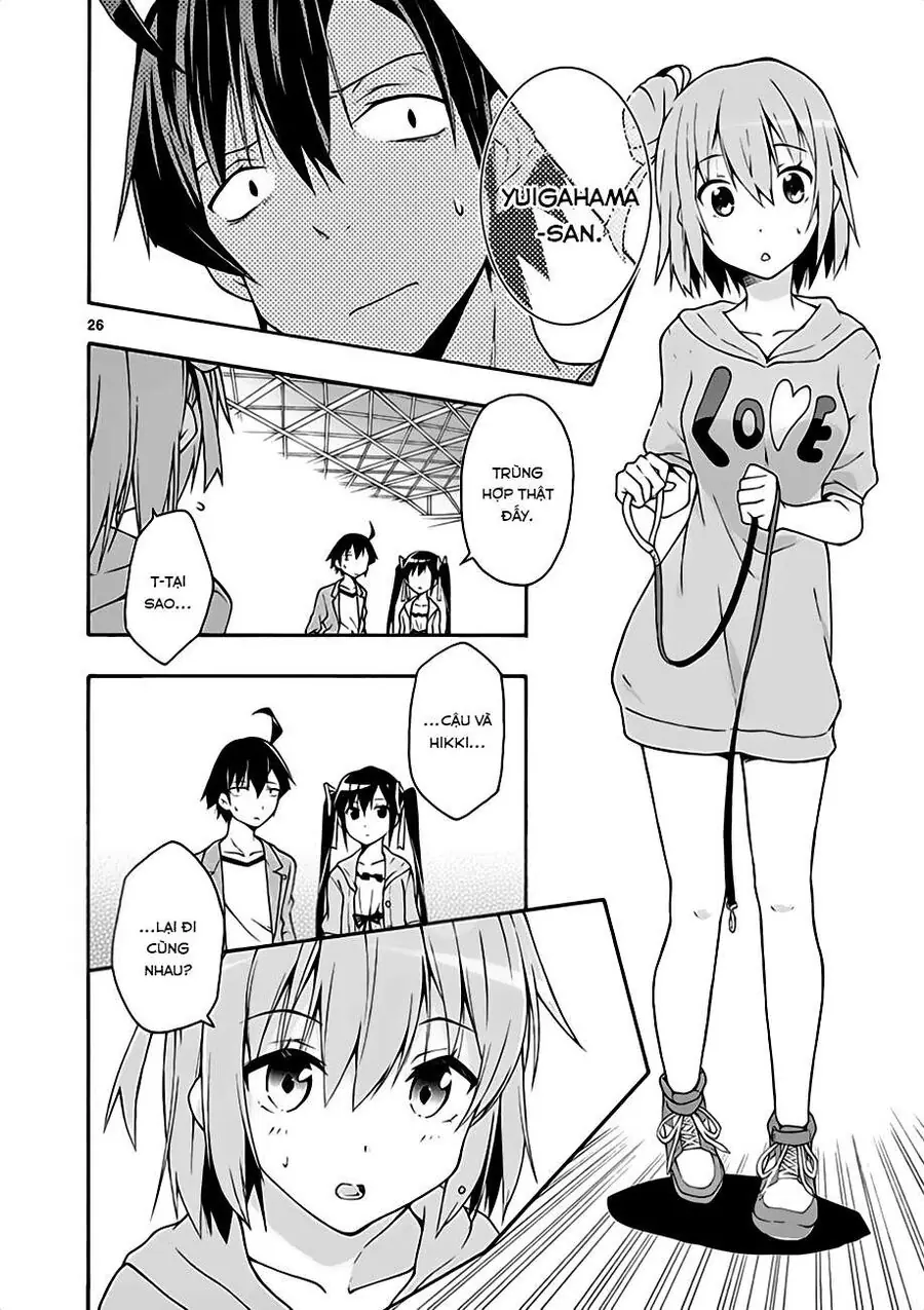 Chuyện Tình Thanh Xuân Bi Hài Của Tôi Quả Nhiên Là Sai Lầm @Comic Chapter 15 - Trang 26