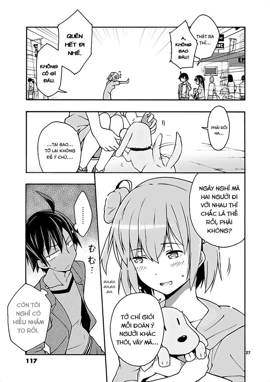 Chuyện Tình Thanh Xuân Bi Hài Của Tôi Quả Nhiên Là Sai Lầm @Comic Chapter 15 - Trang 27