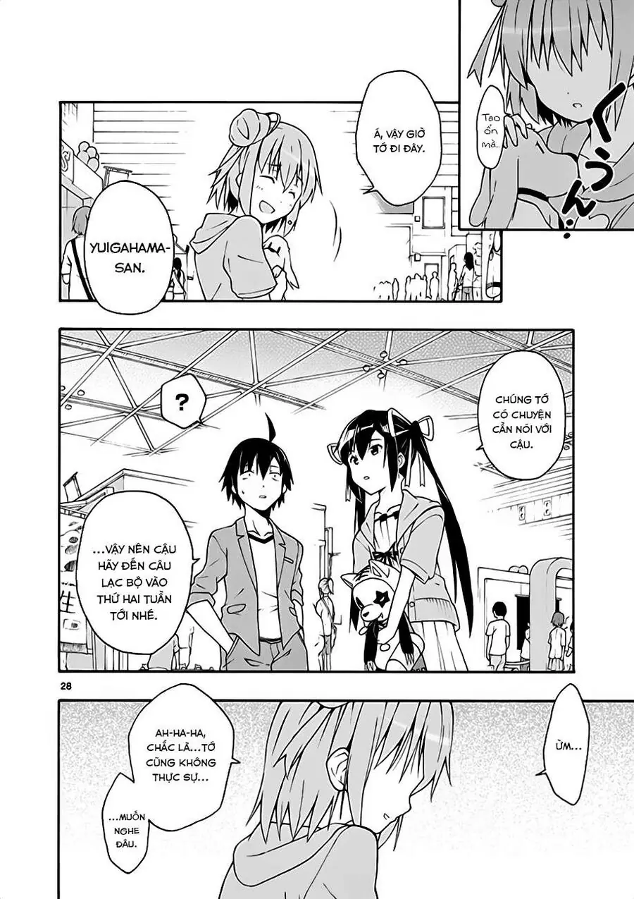 Chuyện Tình Thanh Xuân Bi Hài Của Tôi Quả Nhiên Là Sai Lầm @Comic Chapter 15 - Trang 28