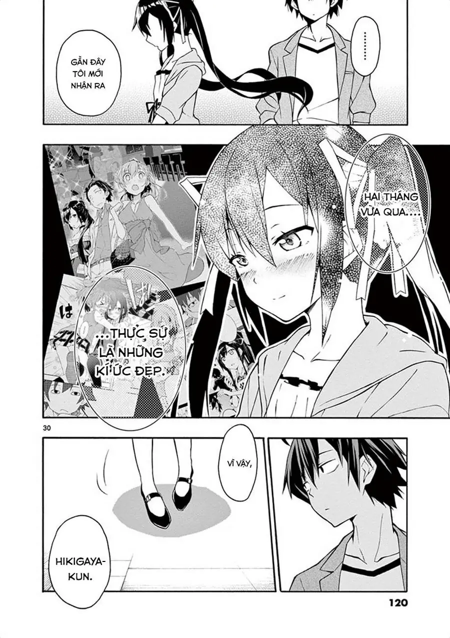Chuyện Tình Thanh Xuân Bi Hài Của Tôi Quả Nhiên Là Sai Lầm @Comic Chapter 15 - Trang 30