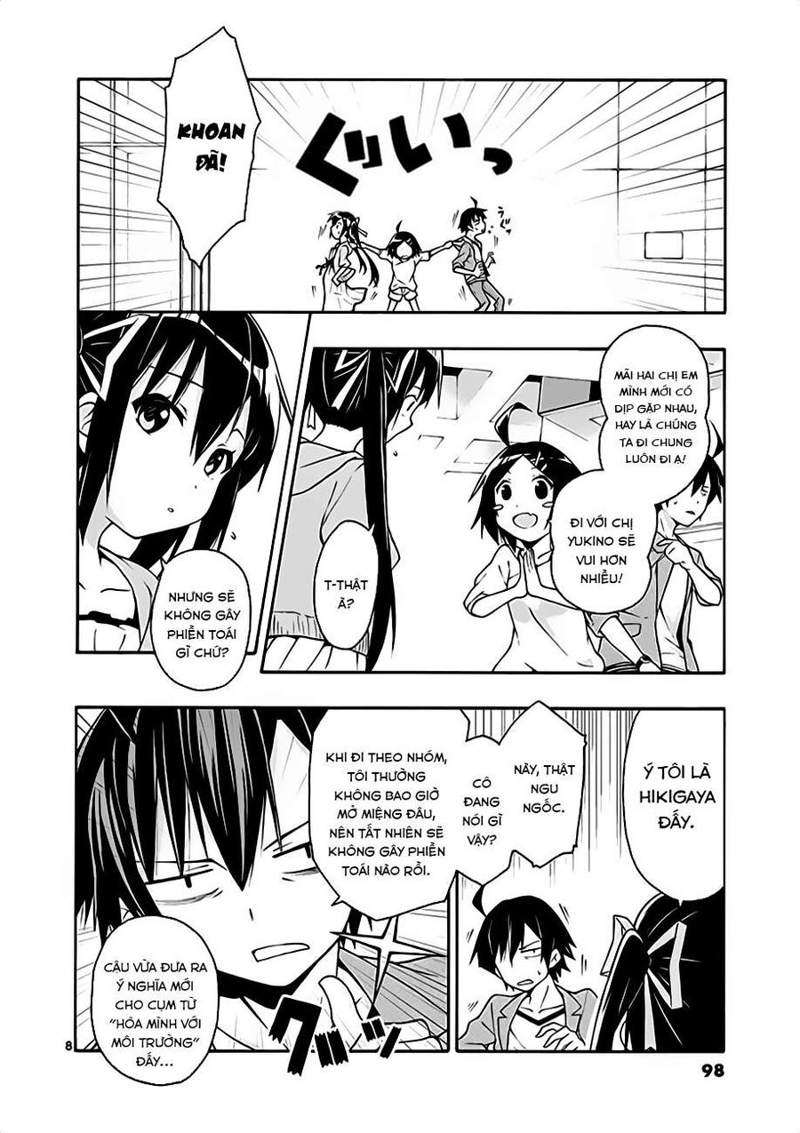 Chuyện Tình Thanh Xuân Bi Hài Của Tôi Quả Nhiên Là Sai Lầm @Comic Chapter 15 - Trang 9