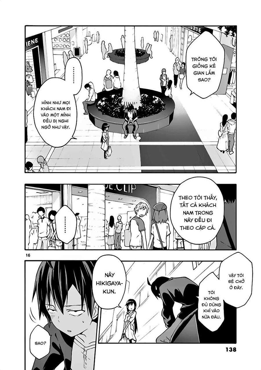 Chuyện Tình Thanh Xuân Bi Hài Của Tôi Quả Nhiên Là Sai Lầm @Comic Chapter 16 - Trang 17