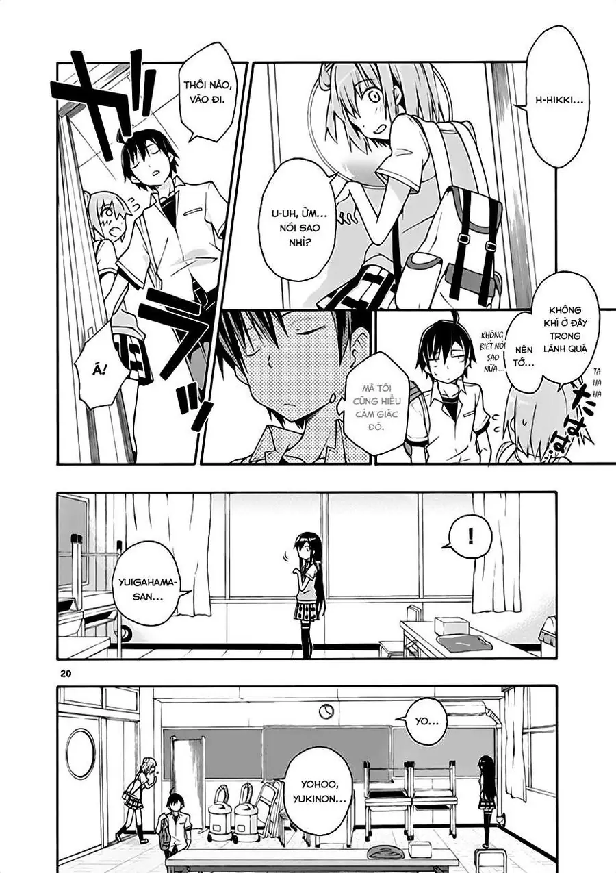 Chuyện Tình Thanh Xuân Bi Hài Của Tôi Quả Nhiên Là Sai Lầm @Comic Chapter 17 - Trang 20