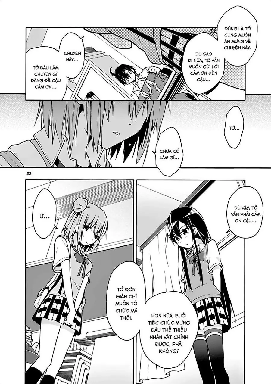 Chuyện Tình Thanh Xuân Bi Hài Của Tôi Quả Nhiên Là Sai Lầm @Comic Chapter 17 - Trang 22