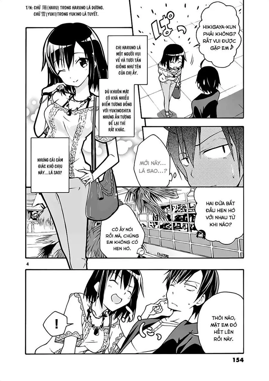 Chuyện Tình Thanh Xuân Bi Hài Của Tôi Quả Nhiên Là Sai Lầm @Comic Chapter 17 - Trang 5
