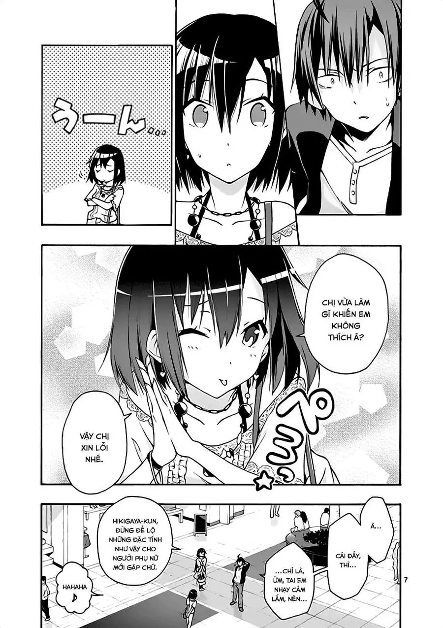 Chuyện Tình Thanh Xuân Bi Hài Của Tôi Quả Nhiên Là Sai Lầm @Comic Chapter 17 - Trang 8