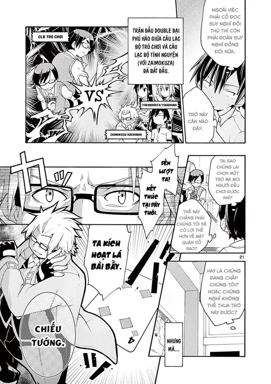 Chuyện Tình Thanh Xuân Bi Hài Của Tôi Quả Nhiên Là Sai Lầm @Comic Chapter 18 - Trang 22