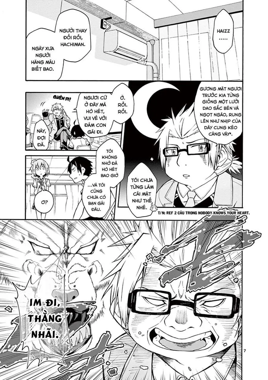 Chuyện Tình Thanh Xuân Bi Hài Của Tôi Quả Nhiên Là Sai Lầm @Comic Chapter 18 - Trang 8