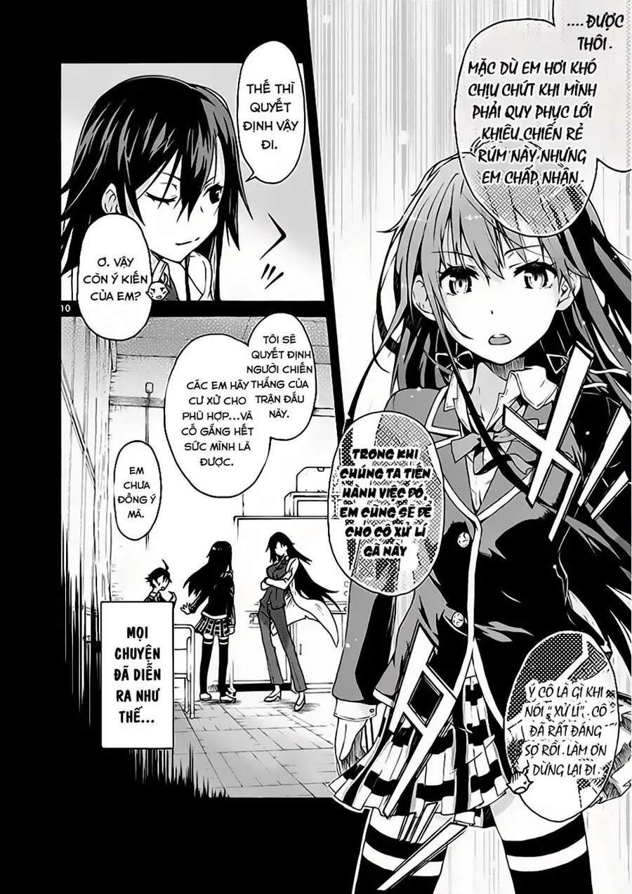 Chuyện Tình Thanh Xuân Bi Hài Của Tôi Quả Nhiên Là Sai Lầm @Comic Chapter 2 - Trang 11