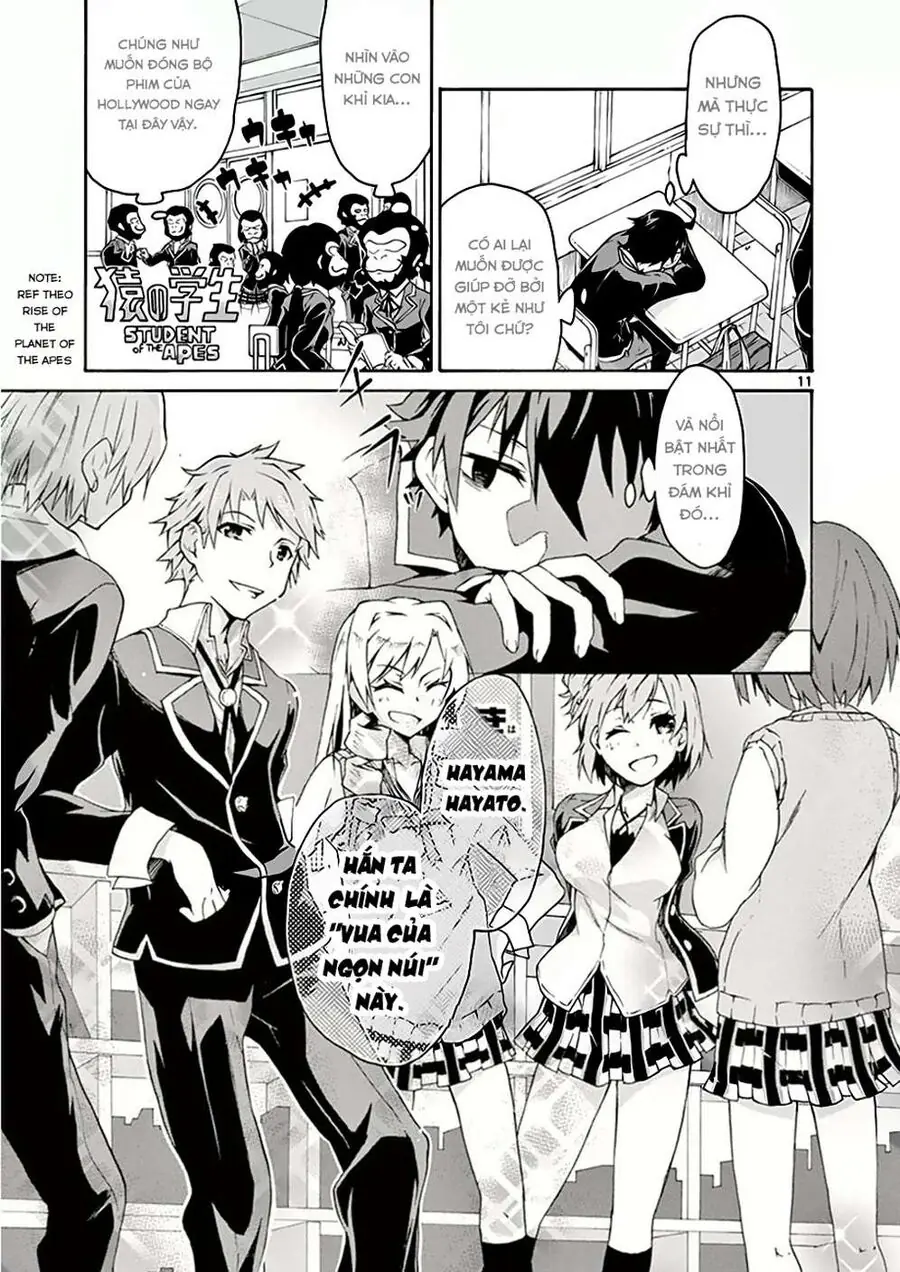 Chuyện Tình Thanh Xuân Bi Hài Của Tôi Quả Nhiên Là Sai Lầm @Comic Chapter 2 - Trang 12