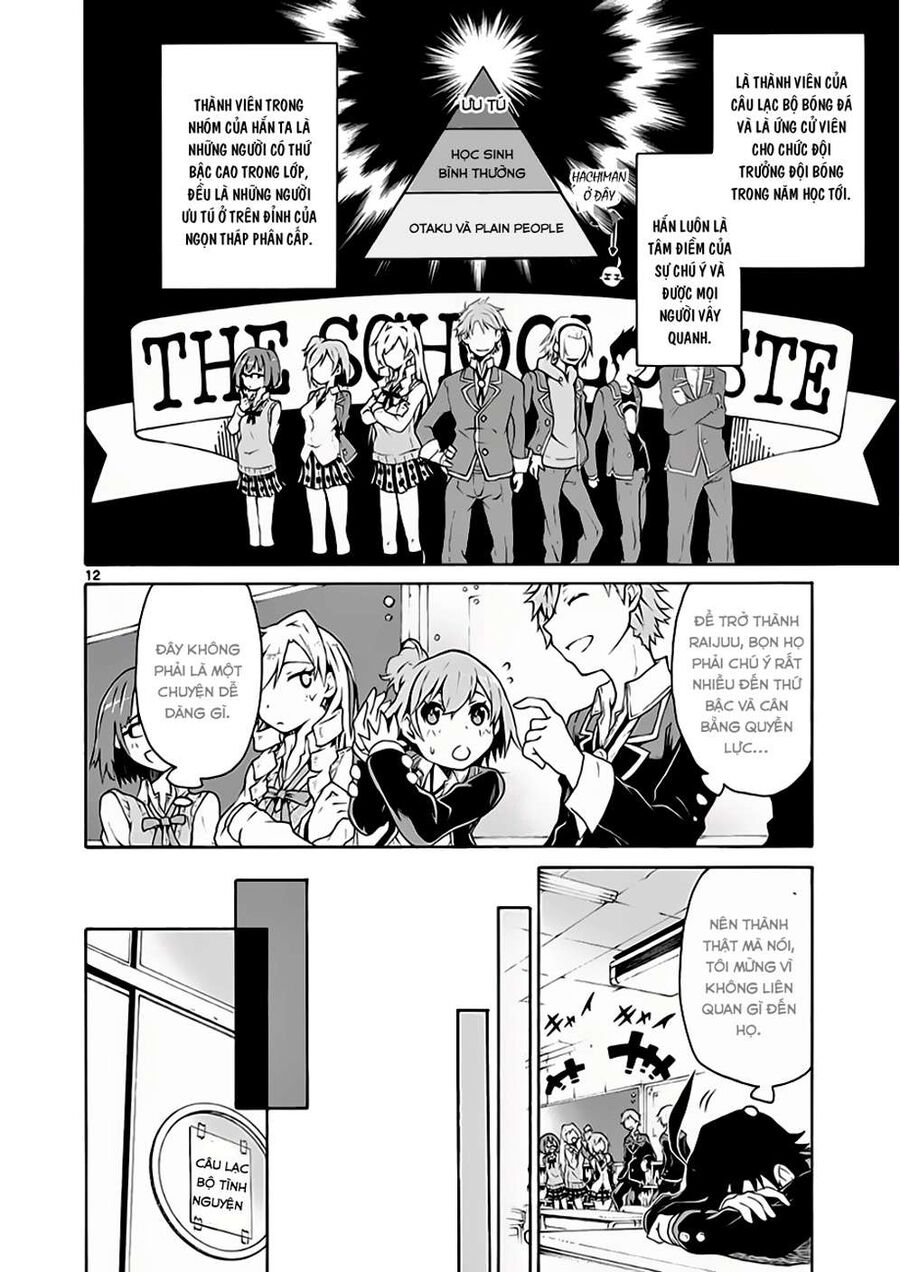 Chuyện Tình Thanh Xuân Bi Hài Của Tôi Quả Nhiên Là Sai Lầm @Comic Chapter 2 - Trang 13