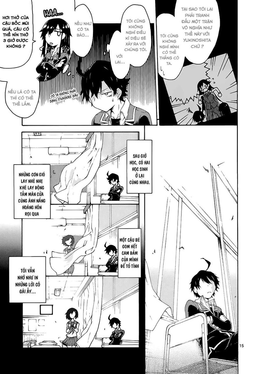 Chuyện Tình Thanh Xuân Bi Hài Của Tôi Quả Nhiên Là Sai Lầm @Comic Chapter 2 - Trang 16