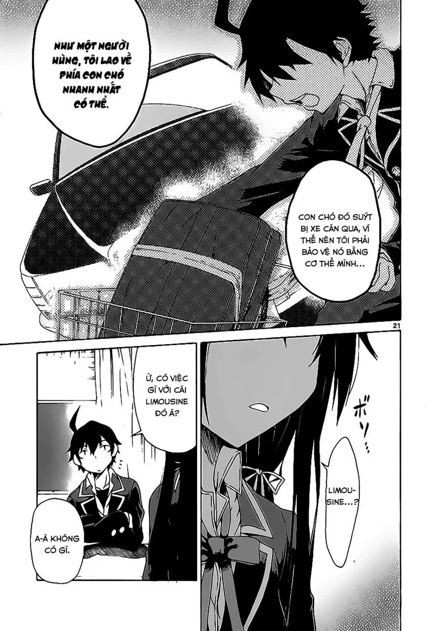 Chuyện Tình Thanh Xuân Bi Hài Của Tôi Quả Nhiên Là Sai Lầm @Comic Chapter 2 - Trang 22