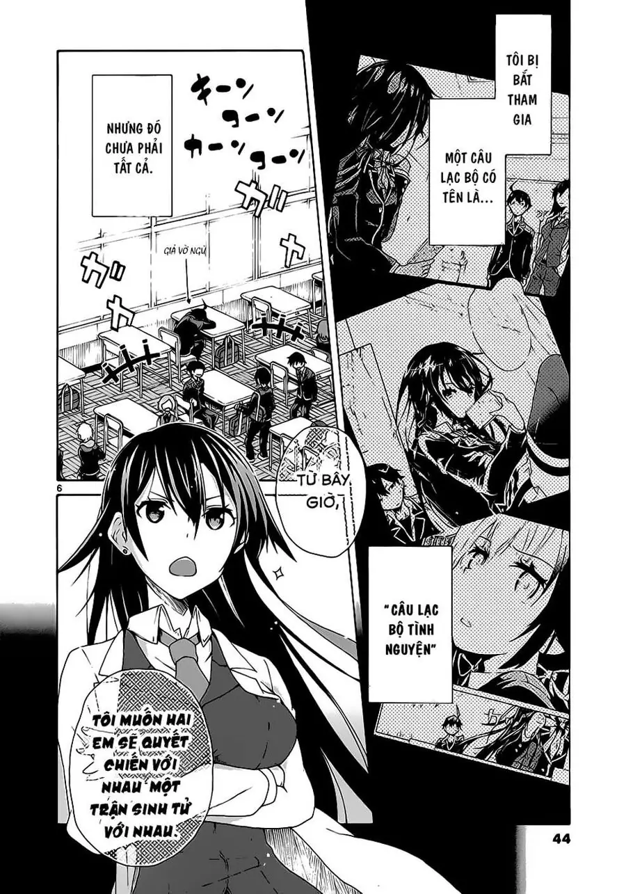 Chuyện Tình Thanh Xuân Bi Hài Của Tôi Quả Nhiên Là Sai Lầm @Comic Chapter 2 - Trang 7