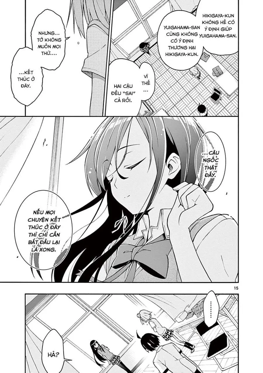 Chuyện Tình Thanh Xuân Bi Hài Của Tôi Quả Nhiên Là Sai Lầm @Comic Chapter 20 - Trang 16