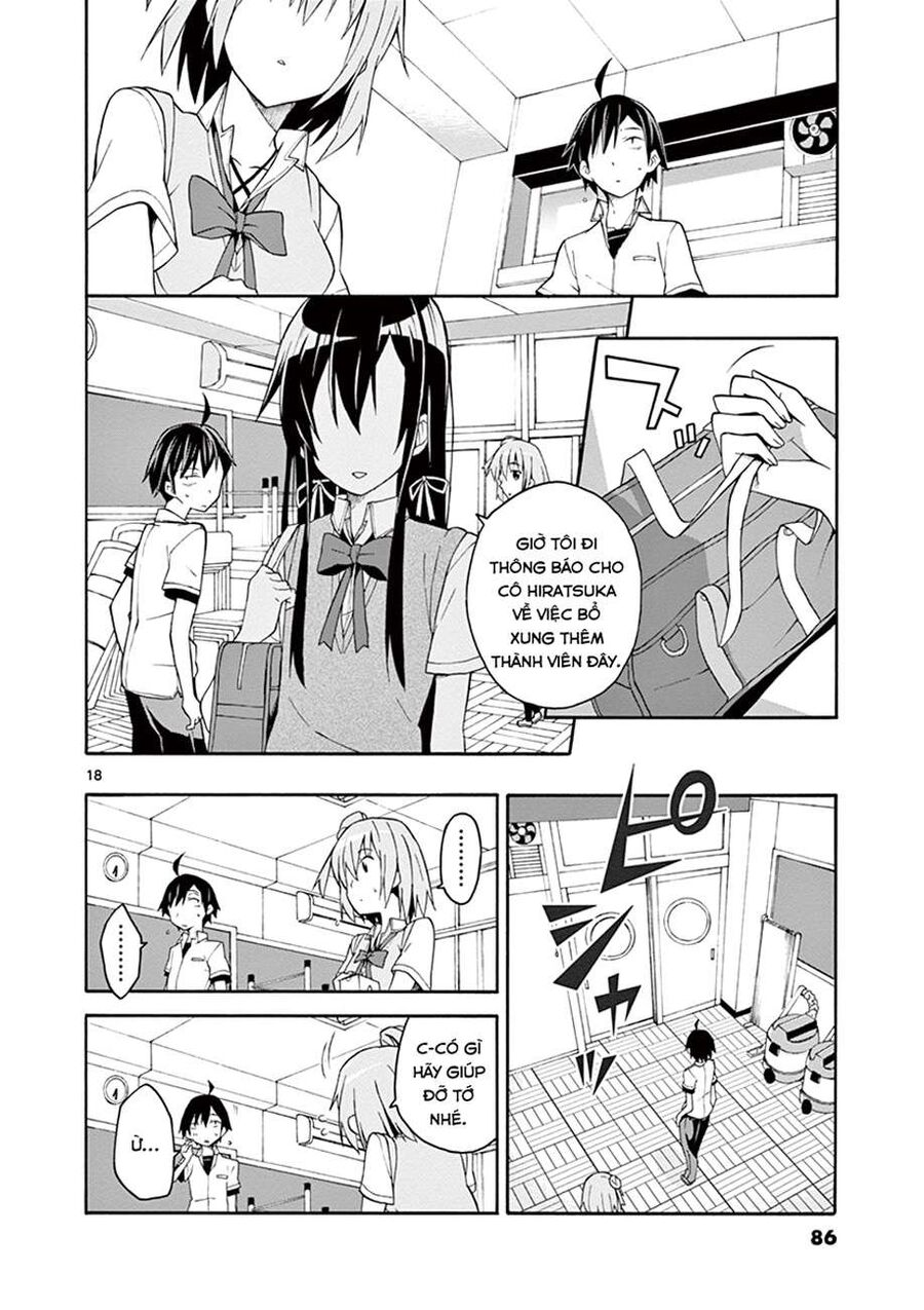 Chuyện Tình Thanh Xuân Bi Hài Của Tôi Quả Nhiên Là Sai Lầm @Comic Chapter 20 - Trang 18