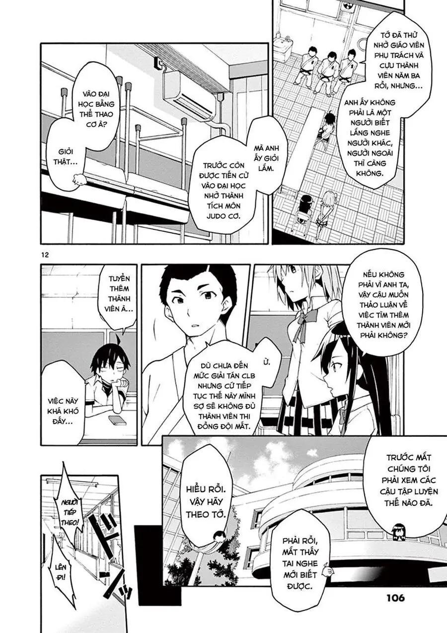 Chuyện Tình Thanh Xuân Bi Hài Của Tôi Quả Nhiên Là Sai Lầm @Comic Chapter 21 - Trang 13