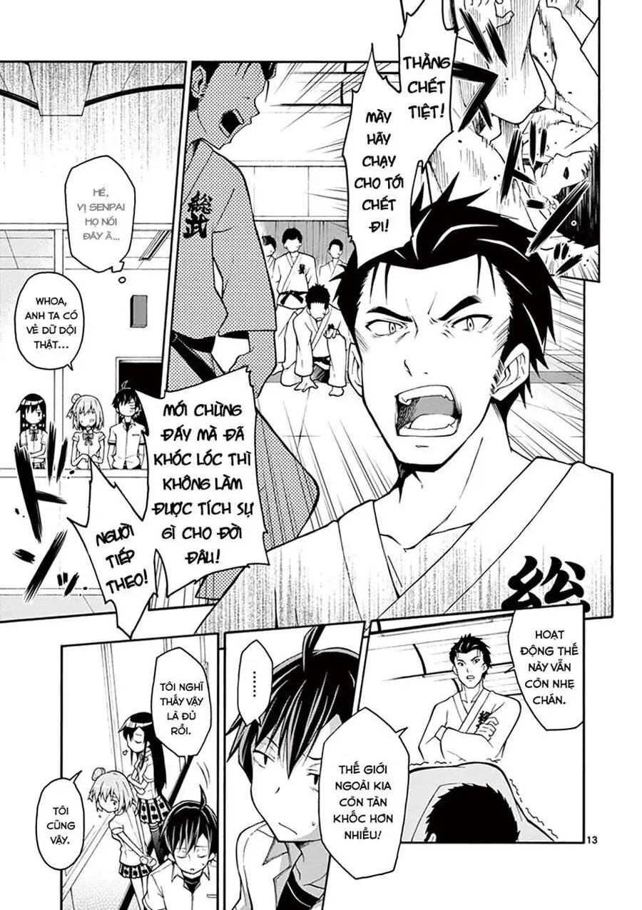 Chuyện Tình Thanh Xuân Bi Hài Của Tôi Quả Nhiên Là Sai Lầm @Comic Chapter 21 - Trang 14