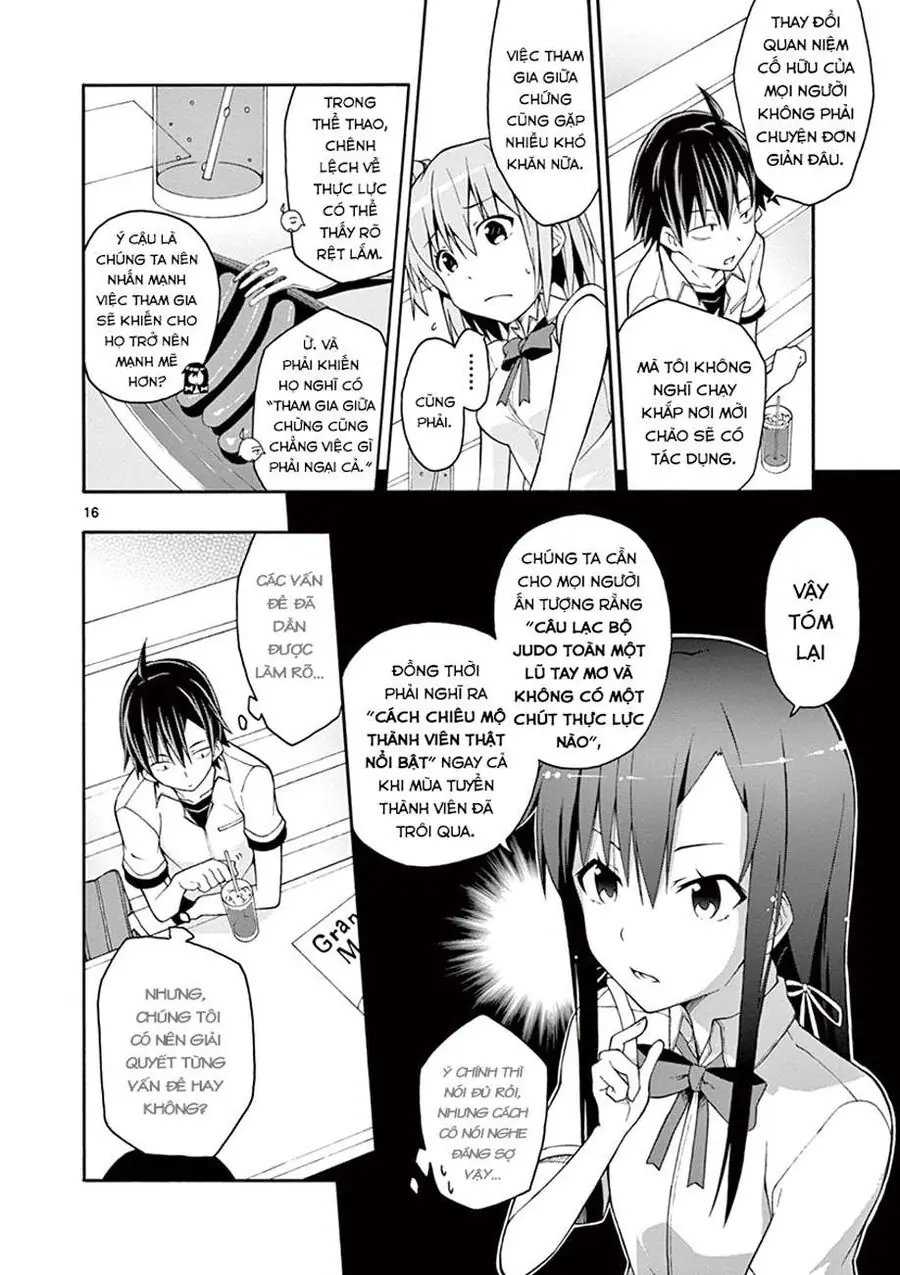 Chuyện Tình Thanh Xuân Bi Hài Của Tôi Quả Nhiên Là Sai Lầm @Comic Chapter 21 - Trang 17