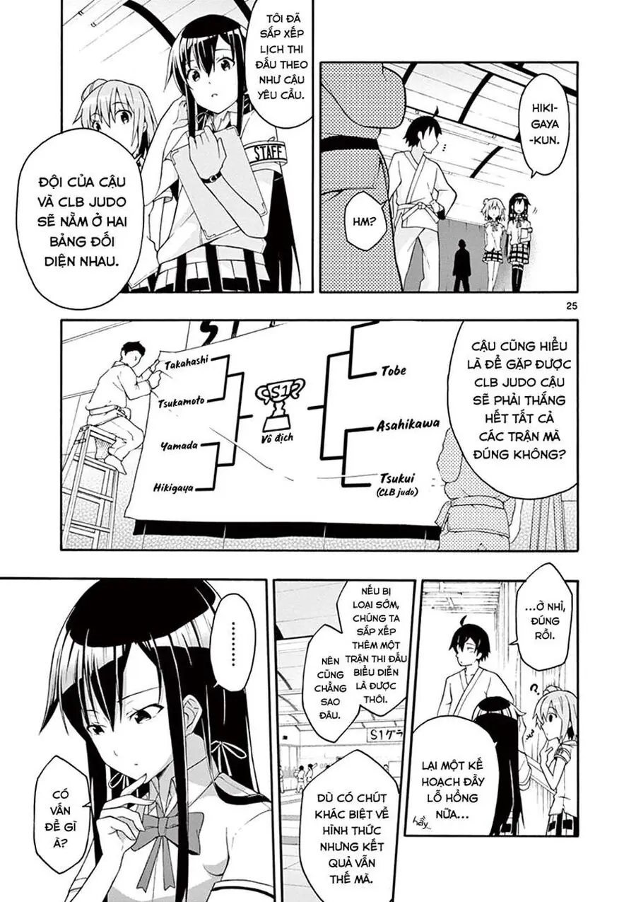 Chuyện Tình Thanh Xuân Bi Hài Của Tôi Quả Nhiên Là Sai Lầm @Comic Chapter 21 - Trang 25