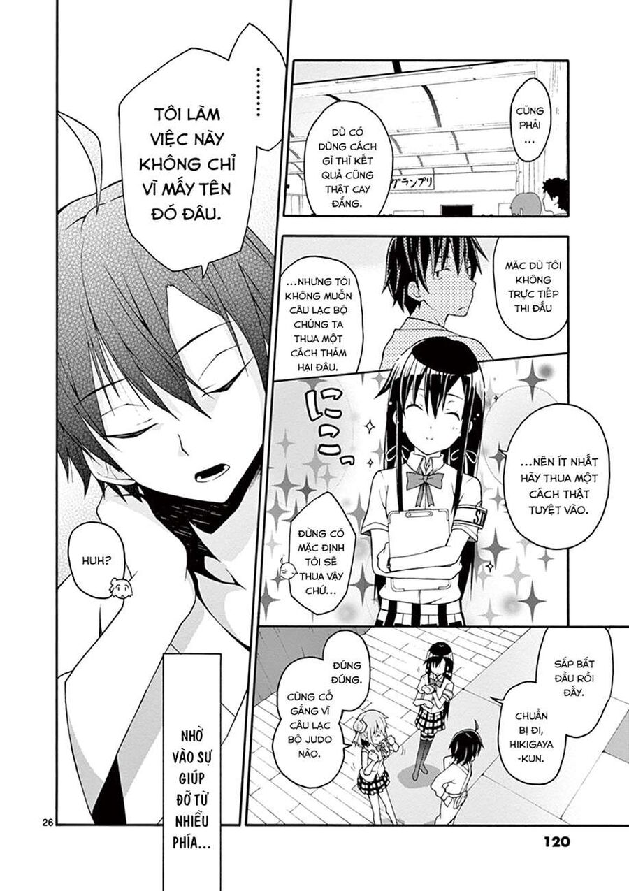 Chuyện Tình Thanh Xuân Bi Hài Của Tôi Quả Nhiên Là Sai Lầm @Comic Chapter 21 - Trang 26