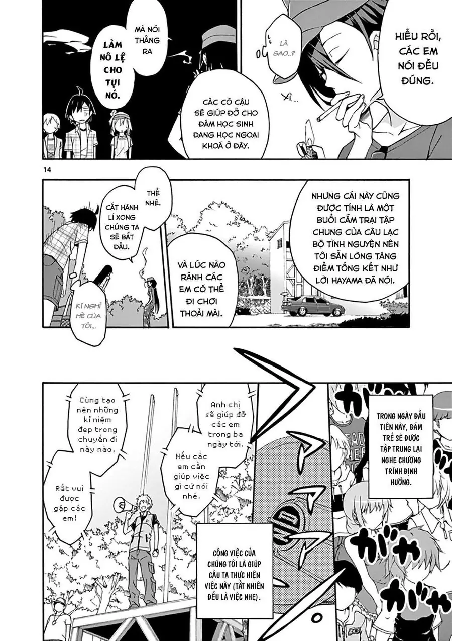 Chuyện Tình Thanh Xuân Bi Hài Của Tôi Quả Nhiên Là Sai Lầm @Comic Chapter 24 - Trang 14