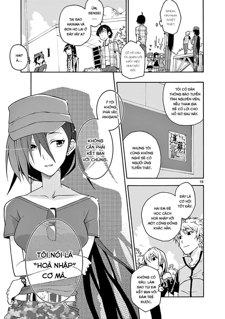 Chuyện Tình Thanh Xuân Bi Hài Của Tôi Quả Nhiên Là Sai Lầm @Comic Chapter 24 - Trang 15
