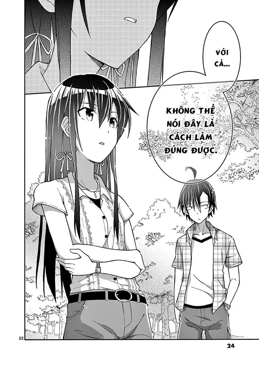 Chuyện Tình Thanh Xuân Bi Hài Của Tôi Quả Nhiên Là Sai Lầm @Comic Chapter 24 - Trang 22