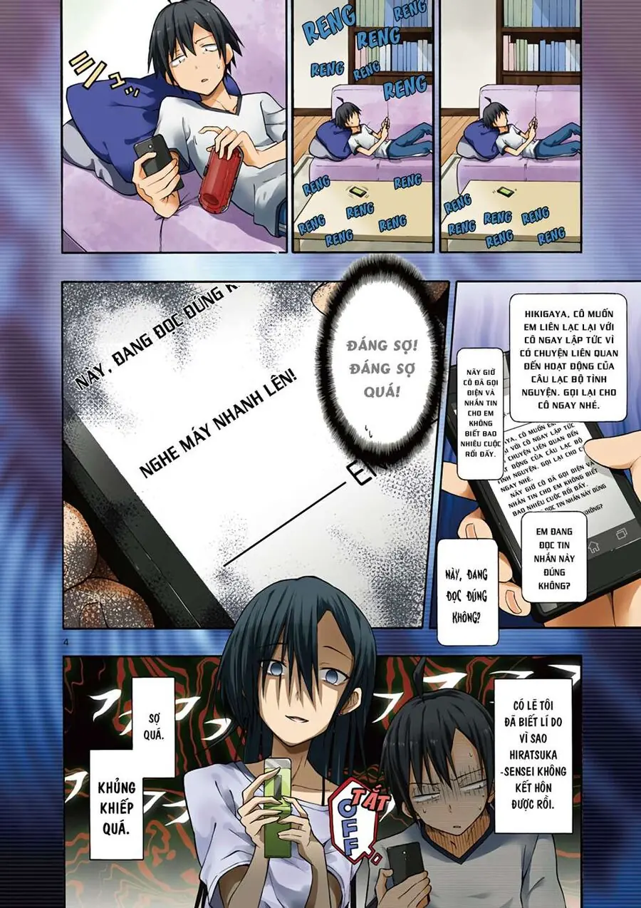 Chuyện Tình Thanh Xuân Bi Hài Của Tôi Quả Nhiên Là Sai Lầm @Comic Chapter 24 - Trang 4