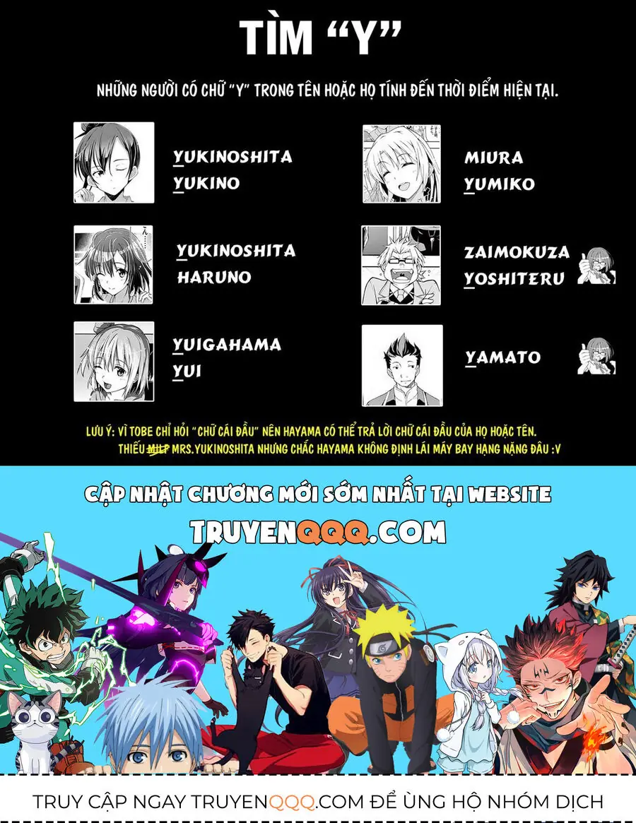 Chuyện Tình Thanh Xuân Bi Hài Của Tôi Quả Nhiên Là Sai Lầm @Comic Chapter 26 - Trang 32