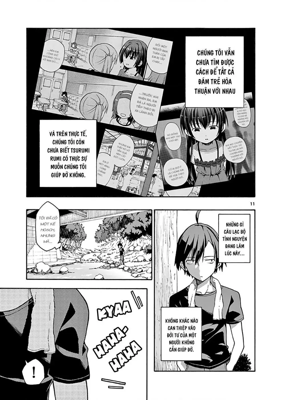 Chuyện Tình Thanh Xuân Bi Hài Của Tôi Quả Nhiên Là Sai Lầm @Comic Chapter 27 - Trang 11