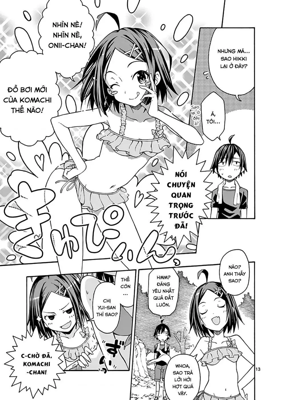 Chuyện Tình Thanh Xuân Bi Hài Của Tôi Quả Nhiên Là Sai Lầm @Comic Chapter 27 - Trang 13