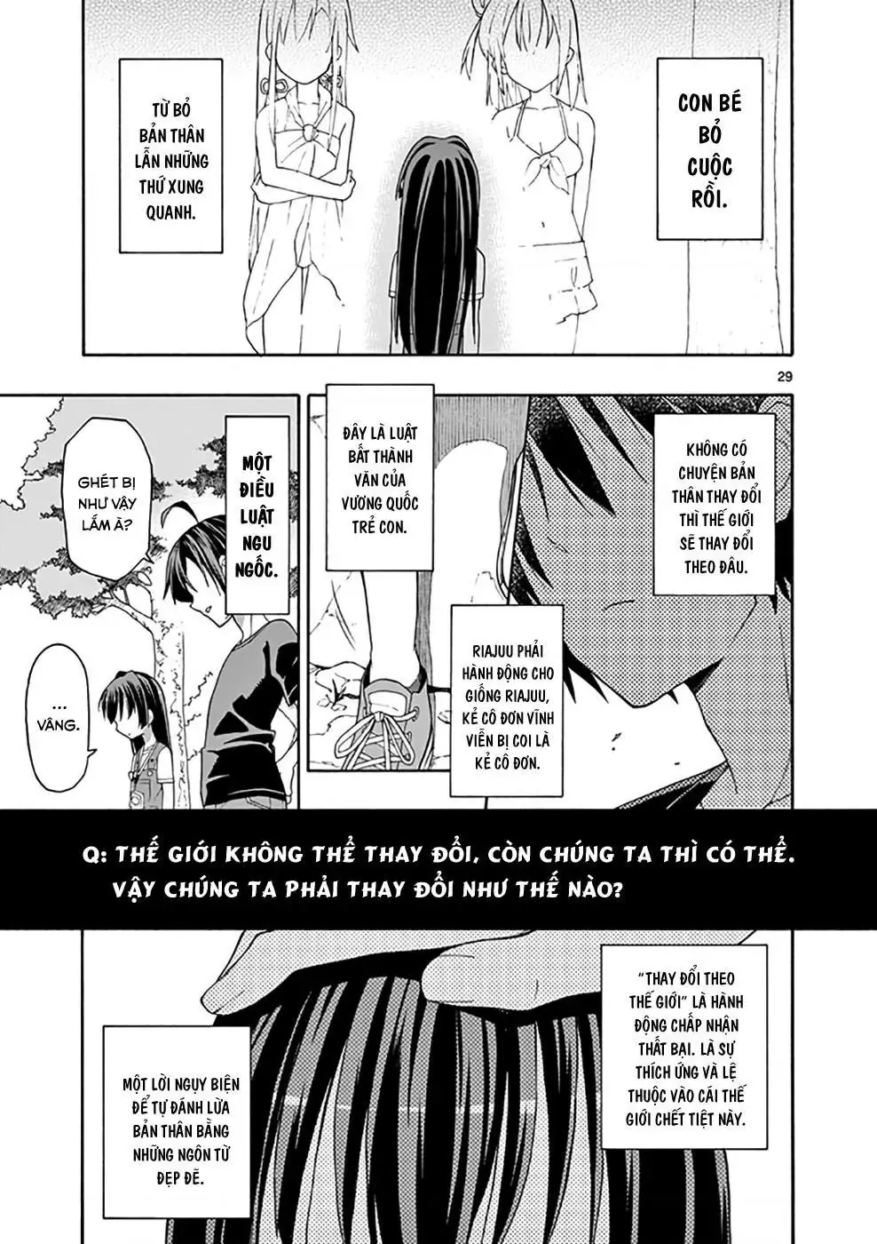 Chuyện Tình Thanh Xuân Bi Hài Của Tôi Quả Nhiên Là Sai Lầm @Comic Chapter 27 - Trang 29