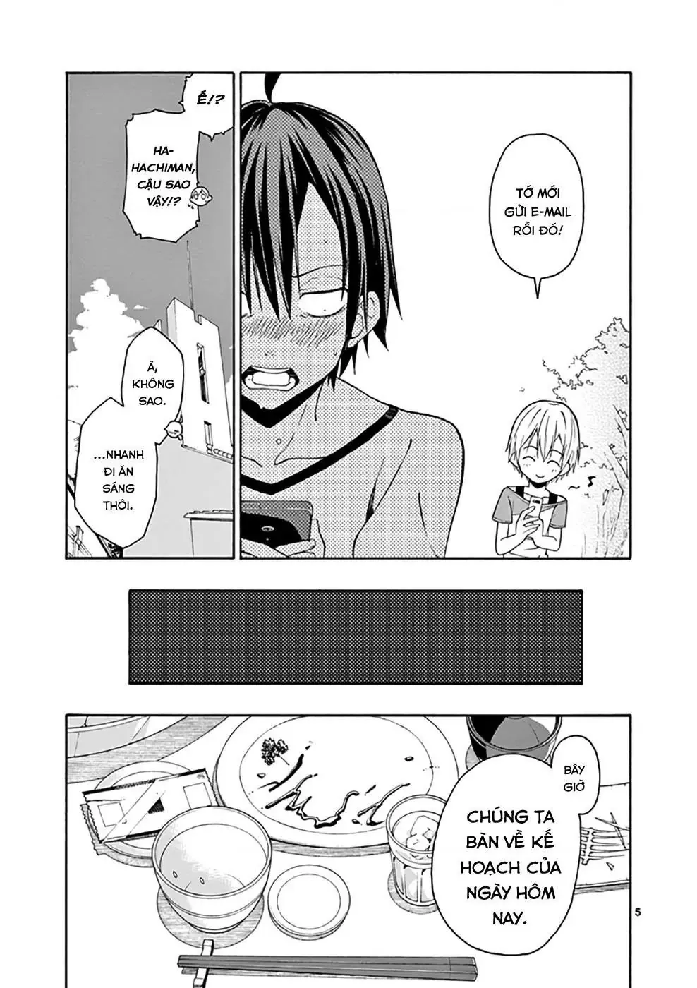 Chuyện Tình Thanh Xuân Bi Hài Của Tôi Quả Nhiên Là Sai Lầm @Comic Chapter 27 - Trang 6