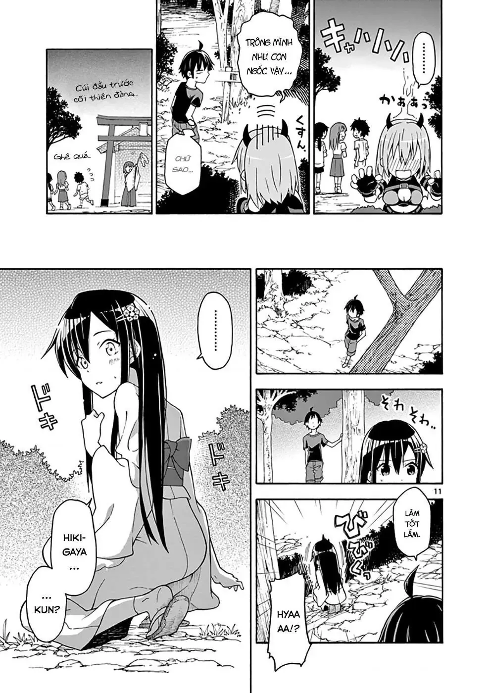 Chuyện Tình Thanh Xuân Bi Hài Của Tôi Quả Nhiên Là Sai Lầm @Comic Chapter 28 - Trang 11