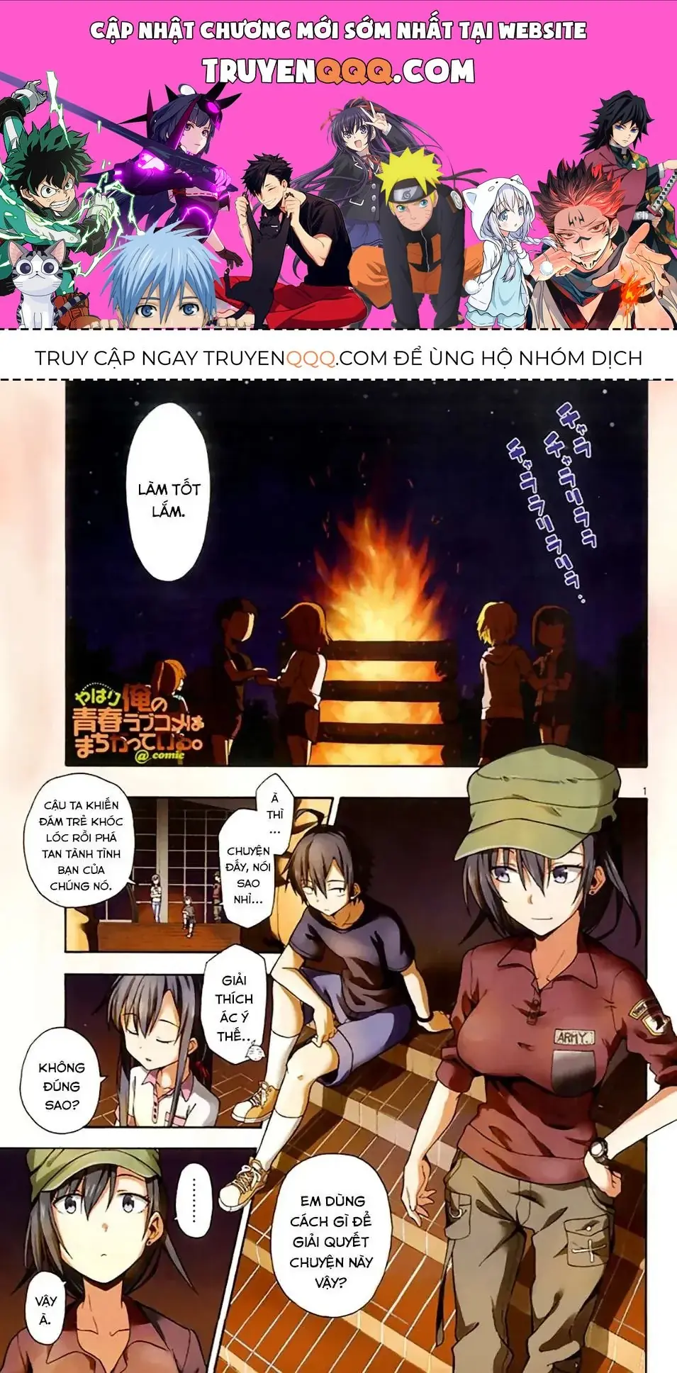 Chuyện Tình Thanh Xuân Bi Hài Của Tôi Quả Nhiên Là Sai Lầm @Comic Chapter 29 - Trang 2