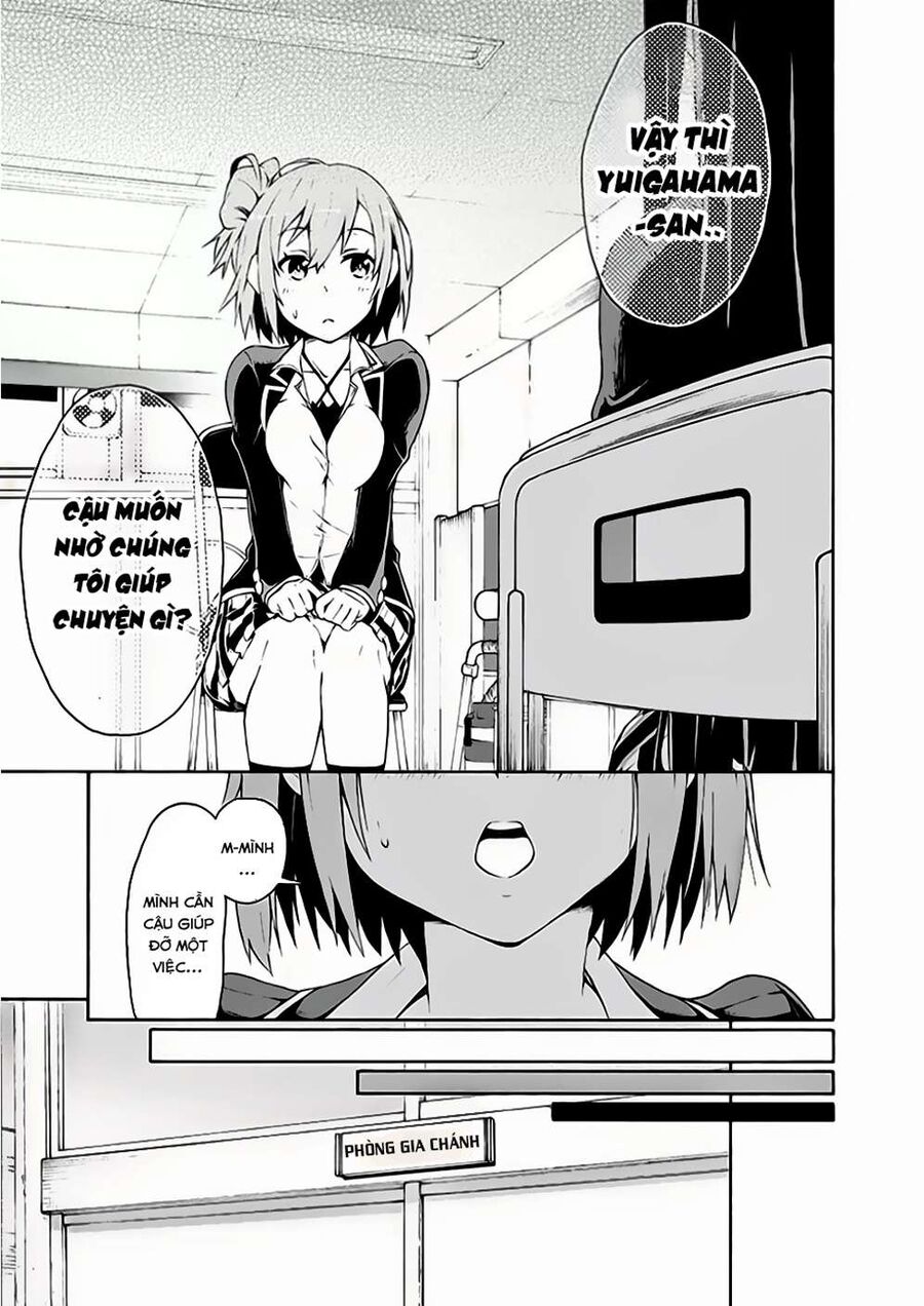Chuyện Tình Thanh Xuân Bi Hài Của Tôi Quả Nhiên Là Sai Lầm @Comic Chapter 3 - Trang 10