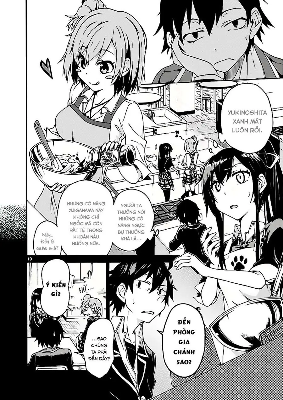 Chuyện Tình Thanh Xuân Bi Hài Của Tôi Quả Nhiên Là Sai Lầm @Comic Chapter 3 - Trang 11