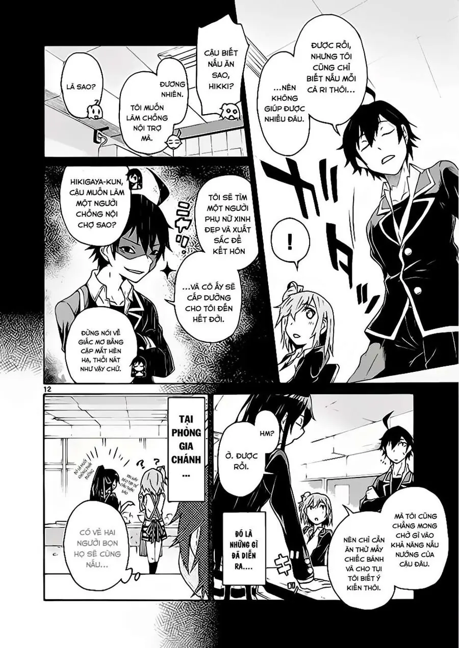 Chuyện Tình Thanh Xuân Bi Hài Của Tôi Quả Nhiên Là Sai Lầm @Comic Chapter 3 - Trang 13