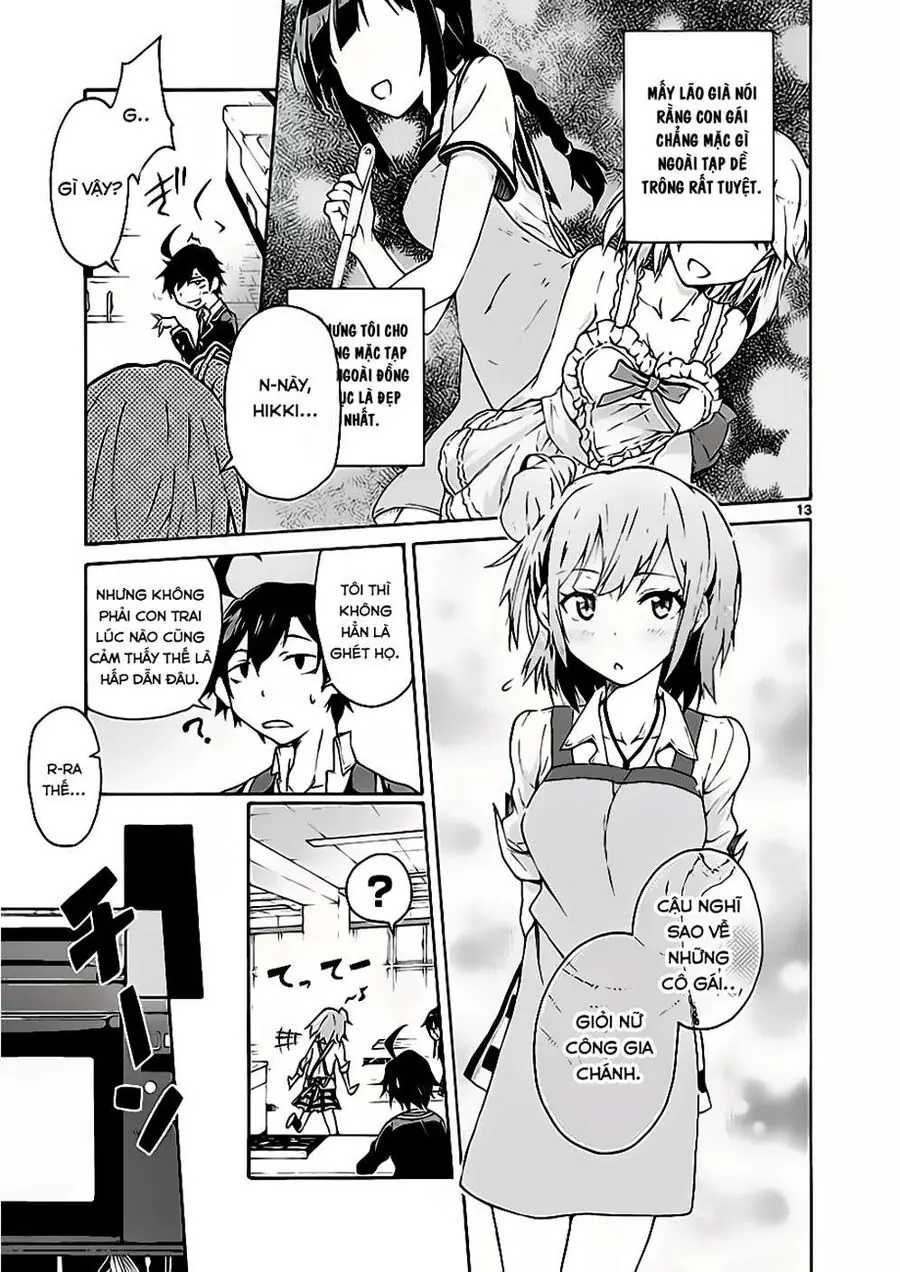 Chuyện Tình Thanh Xuân Bi Hài Của Tôi Quả Nhiên Là Sai Lầm @Comic Chapter 3 - Trang 14