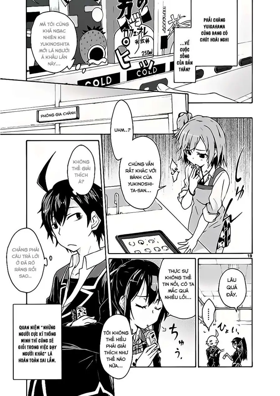 Chuyện Tình Thanh Xuân Bi Hài Của Tôi Quả Nhiên Là Sai Lầm @Comic Chapter 3 - Trang 20