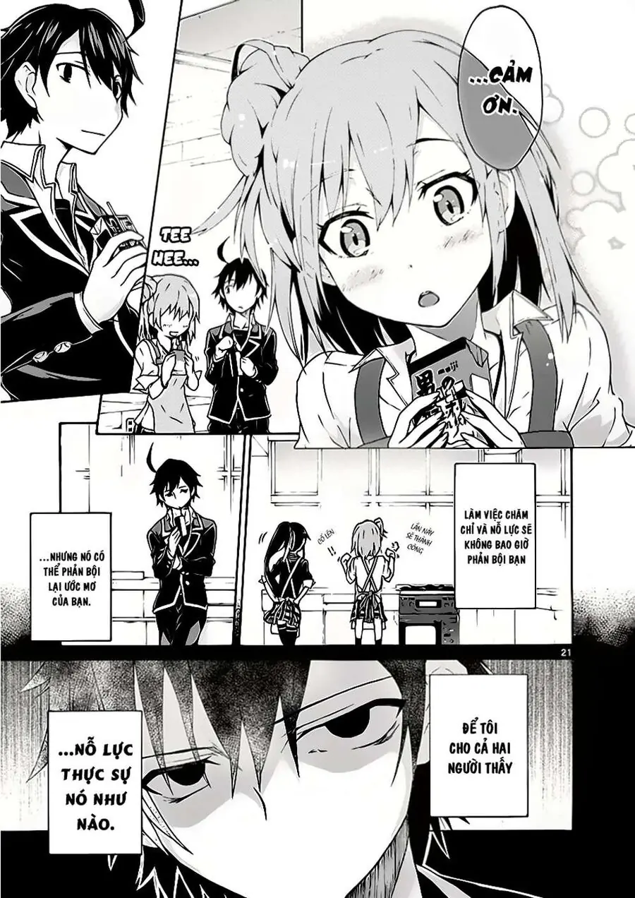 Chuyện Tình Thanh Xuân Bi Hài Của Tôi Quả Nhiên Là Sai Lầm @Comic Chapter 3 - Trang 22