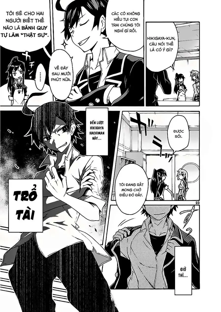 Chuyện Tình Thanh Xuân Bi Hài Của Tôi Quả Nhiên Là Sai Lầm @Comic Chapter 3 - Trang 24