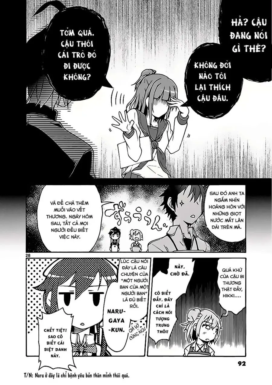 Chuyện Tình Thanh Xuân Bi Hài Của Tôi Quả Nhiên Là Sai Lầm @Comic Chapter 3 - Trang 29