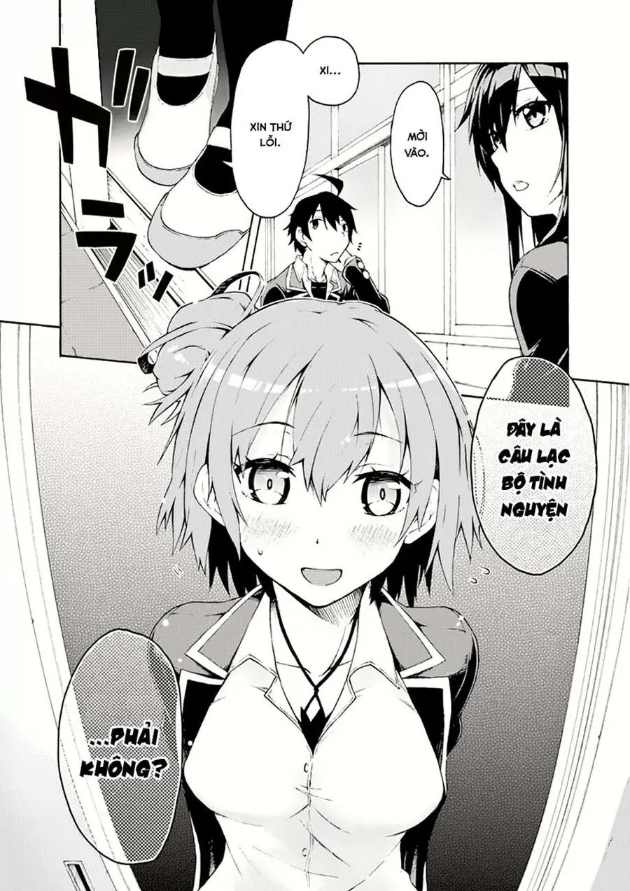 Chuyện Tình Thanh Xuân Bi Hài Của Tôi Quả Nhiên Là Sai Lầm @Comic Chapter 3 - Trang 3
