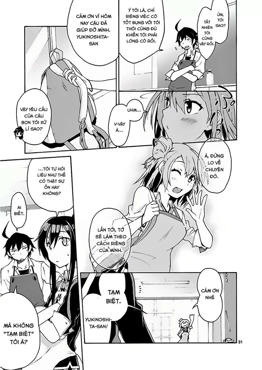 Chuyện Tình Thanh Xuân Bi Hài Của Tôi Quả Nhiên Là Sai Lầm @Comic Chapter 3 - Trang 32