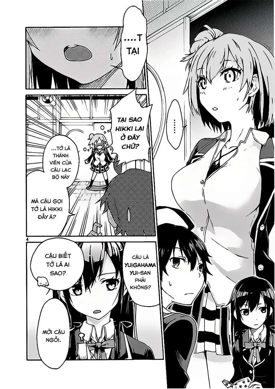 Chuyện Tình Thanh Xuân Bi Hài Của Tôi Quả Nhiên Là Sai Lầm @Comic Chapter 3 - Trang 5